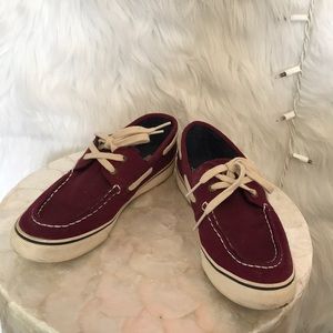 Wine 🍷 colored Sperrys!